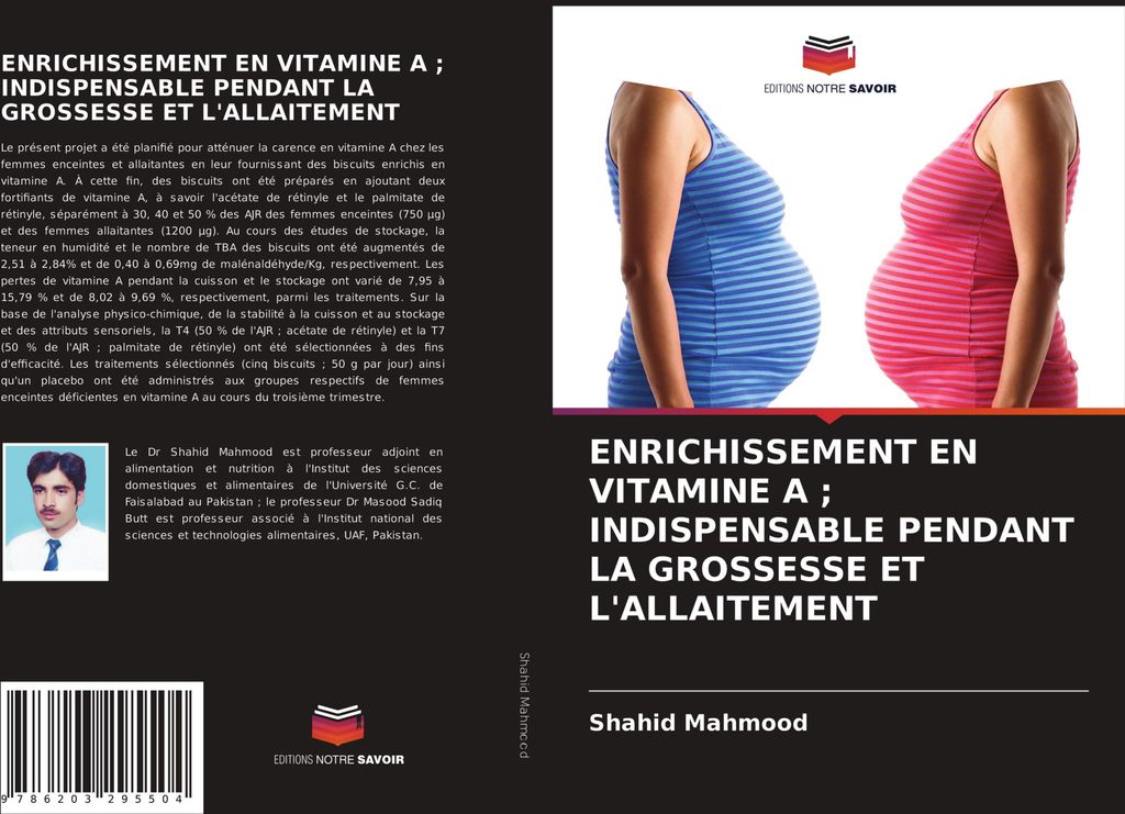 Enrichissement En Vitamine A ; Indispensable Pendant La Grossesse Et L'allaitement