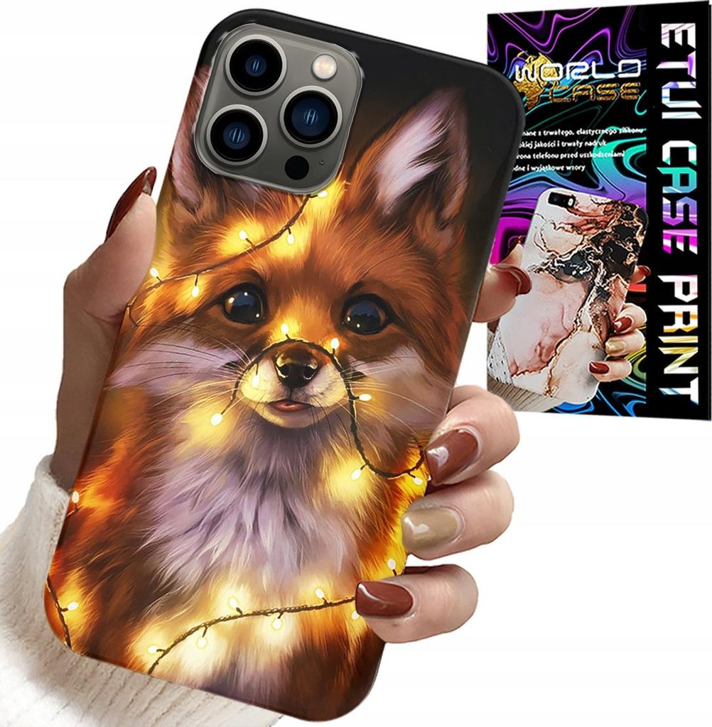 Fall Für Iphone 12 Pro - Süsse Fuchs Wald Tiere Fall + Glas