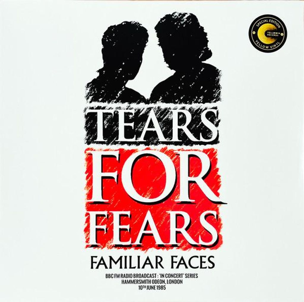 Tears For Fears: Familiar Faces (1LP, Yellow, 2024) Gramophonplatte
