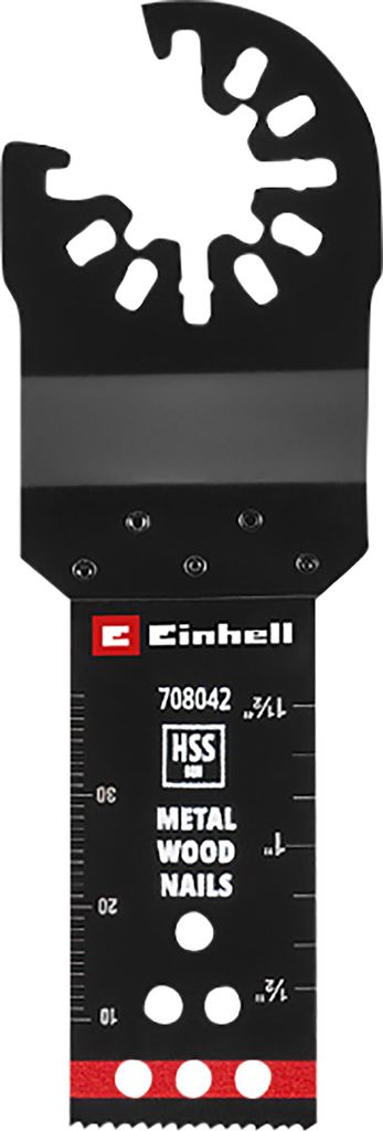 Einhell Sägeblatt für Tauchsäge Bimetall 708043 - 34 mm, Tiefe 40 mm, PTFE-Beschichtung, Metall und Holz