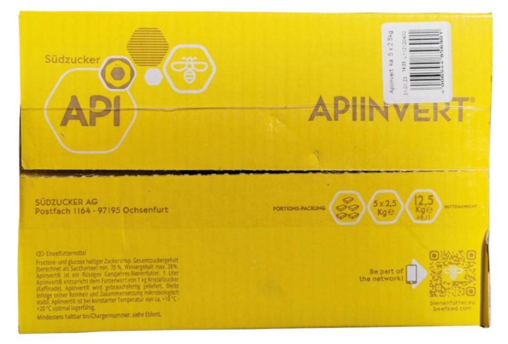 Apiinvert, 5 x 2,5 kg - Imkereibedarf Ascheberg Apiinvert, 5 x 2,5 kg - Imkereibedarf Ascheberg