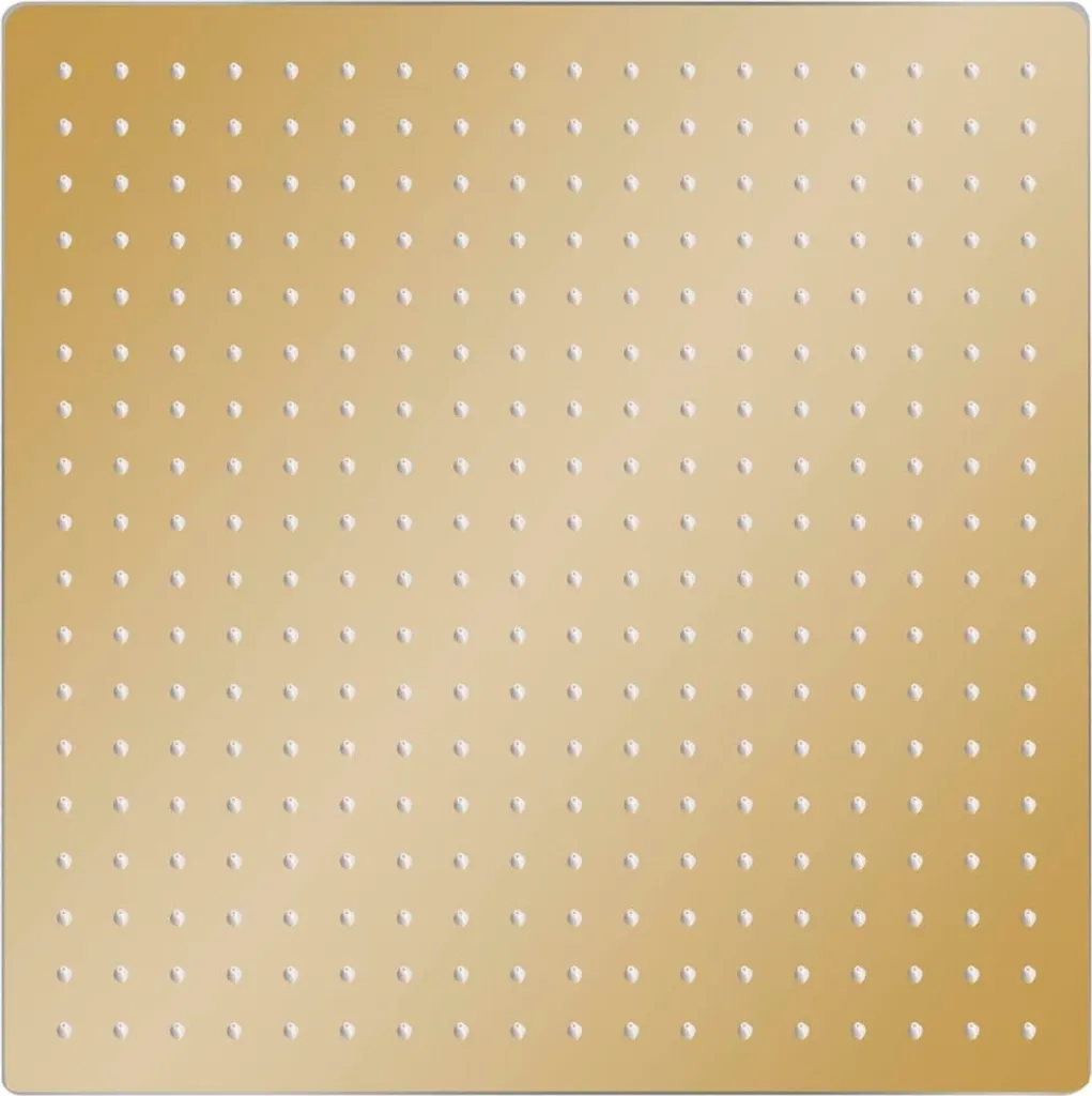Offerta Soffione Doccia Oro 50x50 vidaXL Acciaio | Best Price