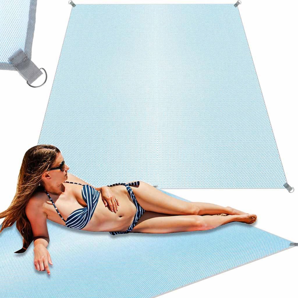 Plážová deka bez piesku XXL 200x200cm Obrázok produktu 