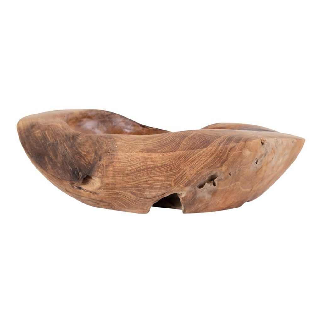 Ciotola in teak Ø 30 x 10 cm Immagine del prodotto 