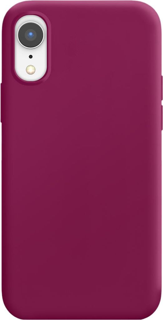 Moxie, Hülle Color Skin aus TPU mit weichem Innenfutter für iPhone XR, Dunkelviolett