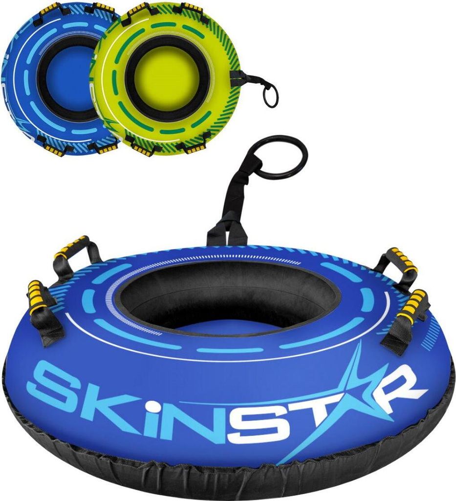 Bouée Gonflable Snow Tube Ø 100 Cm | Pour Glisse Sur Neige | Fond Renforcé | 150 Kg Max