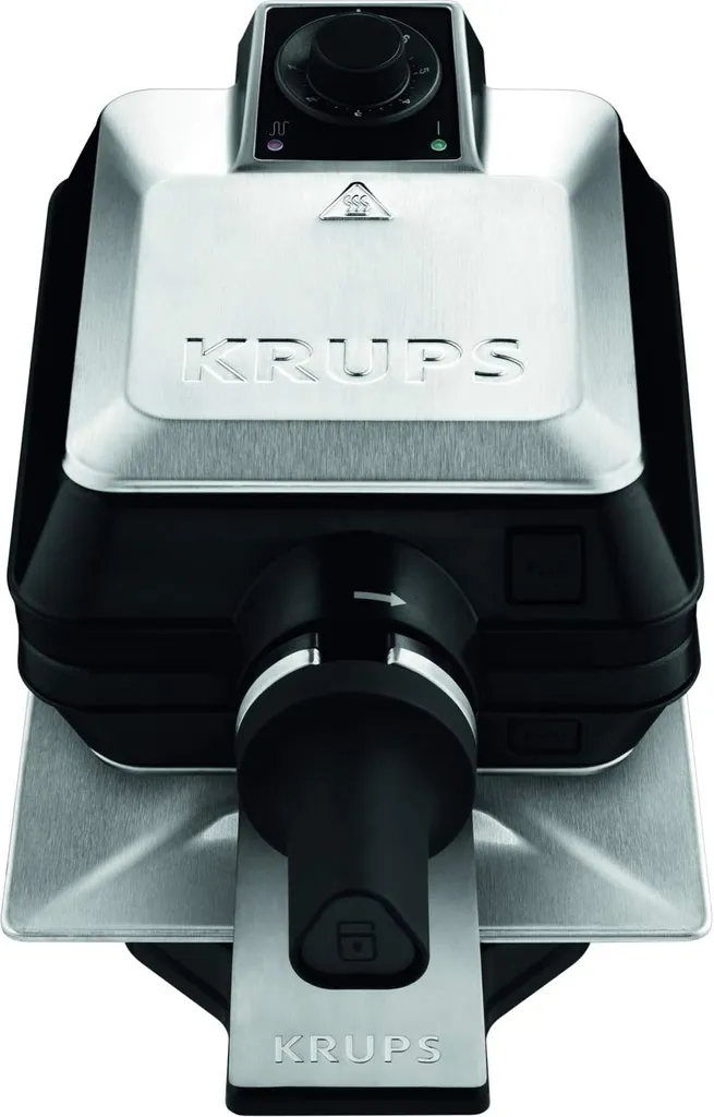 Gaufrier de table Krups FDD 95 D pour gaufres de Bruxelles faites maison