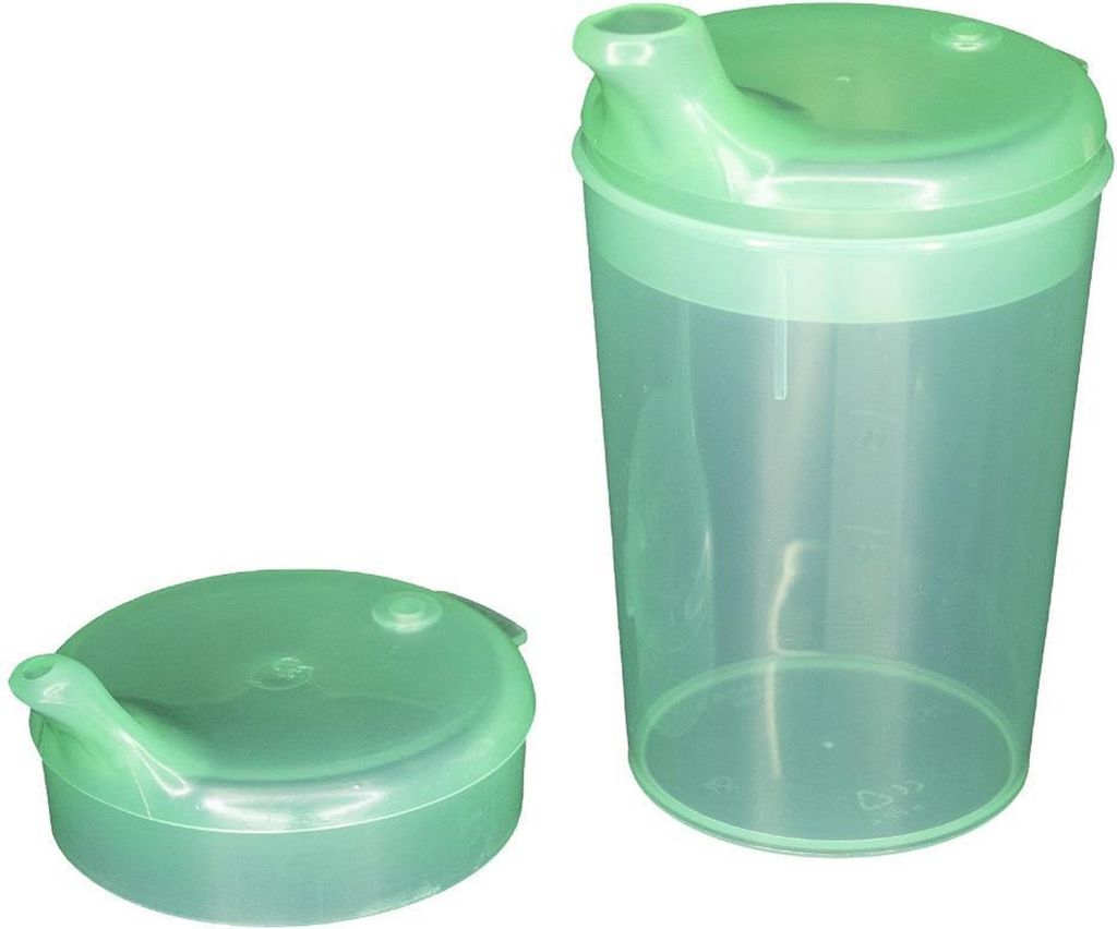 NITRAS Schnabelbecherset - Polypropylen - 250ml - 50 Becher - grün
