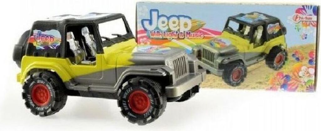 Elektrisches Jeep Spielzeugauto mit Musik und Licht, Produktbild 
