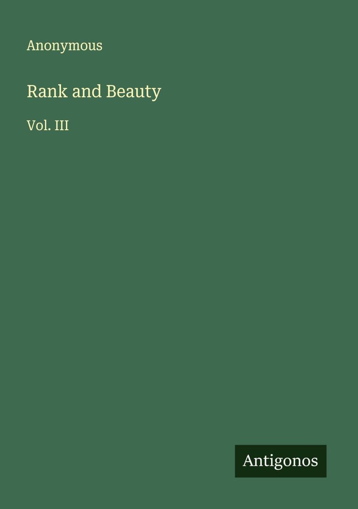 Rank and Beauty