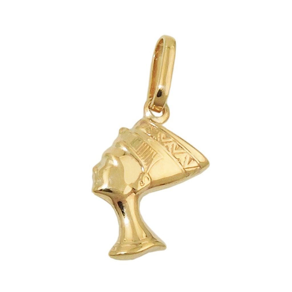 Anhänger 15x10x25mm Nofretete glänzend 9Kt GOLD gold Produktbild 