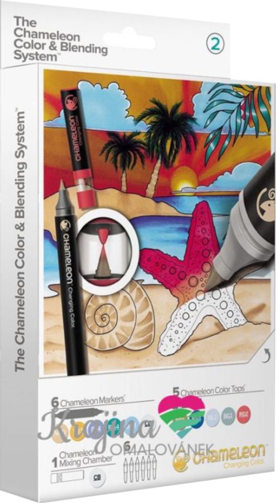 Chameleon CS6602 Schattierungsmarker Set 2