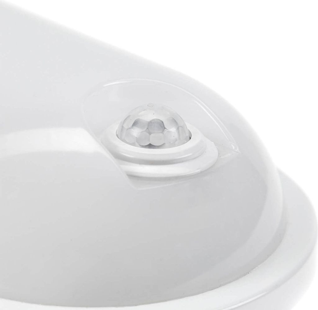 Spectrum LED Außenleuchte Wandlampe Weiß oval IP54 20W Produktbild 4