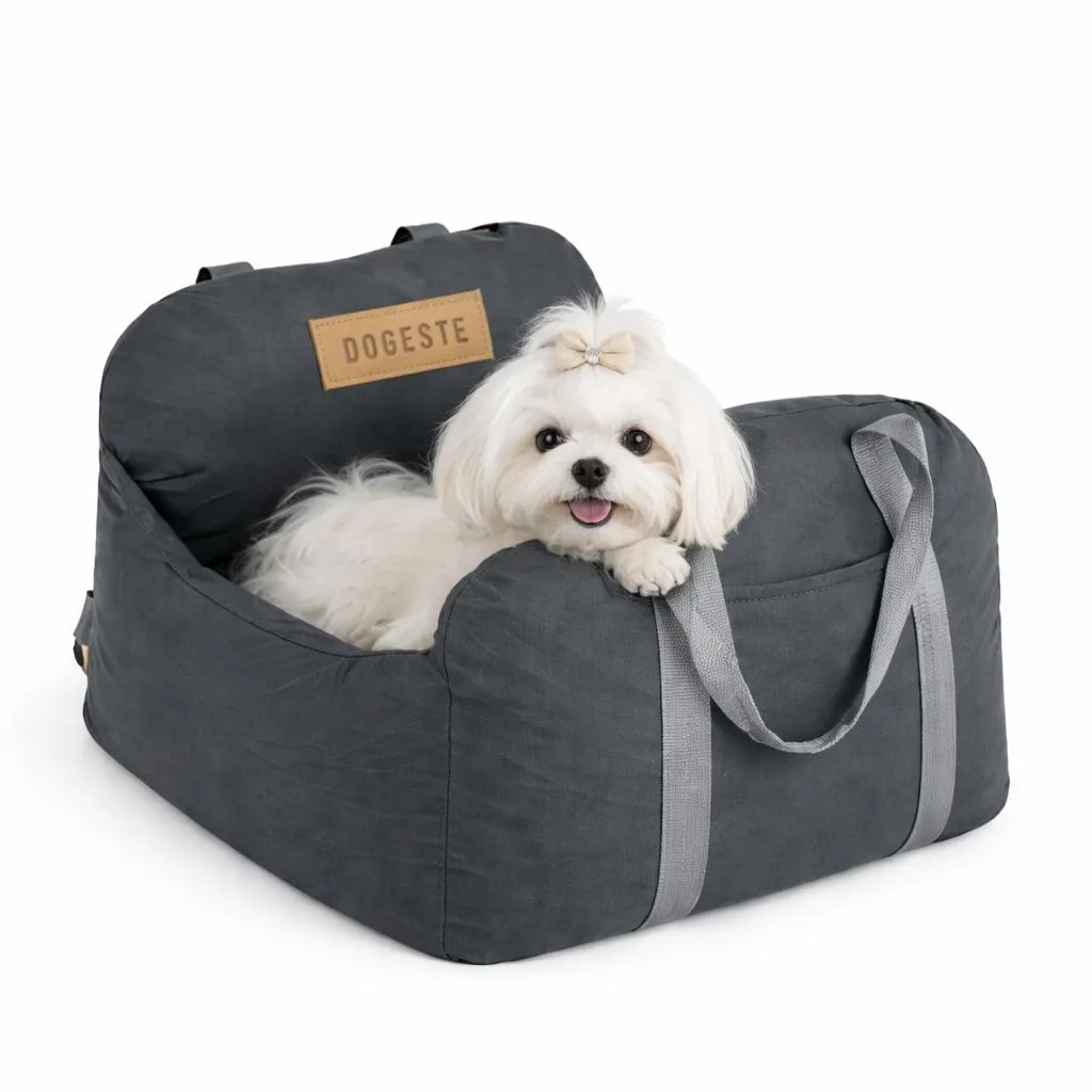 Panier de voiture pour chien Dogeste M idéal pour voyager en sécurité