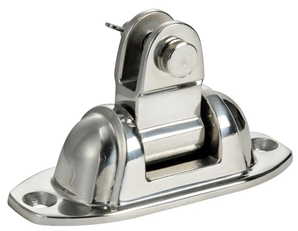 Ferrure de maintien pare-soleil avec articulation à 180° - 1 pièce
