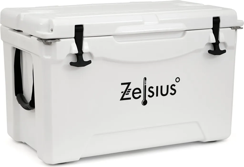Glacière Zelsius blanche 50 litres haute performance pour le camping