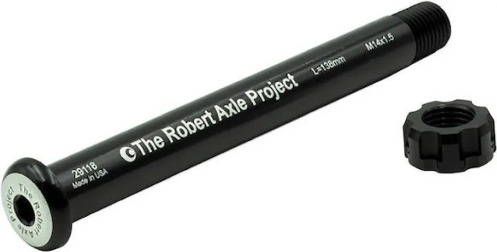 Axe de Roue Avant Vélo Route Lightning 100mm Noir Robert Axle Project