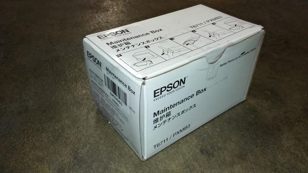 Epson Wartungs-Kit, Resttonerbehälter, Schwarz, 1 Stück(e) Produktbild 