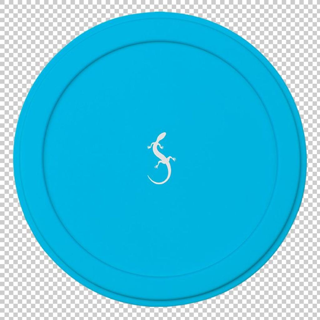 Joghurtbecher-Deckel Blue Curacao