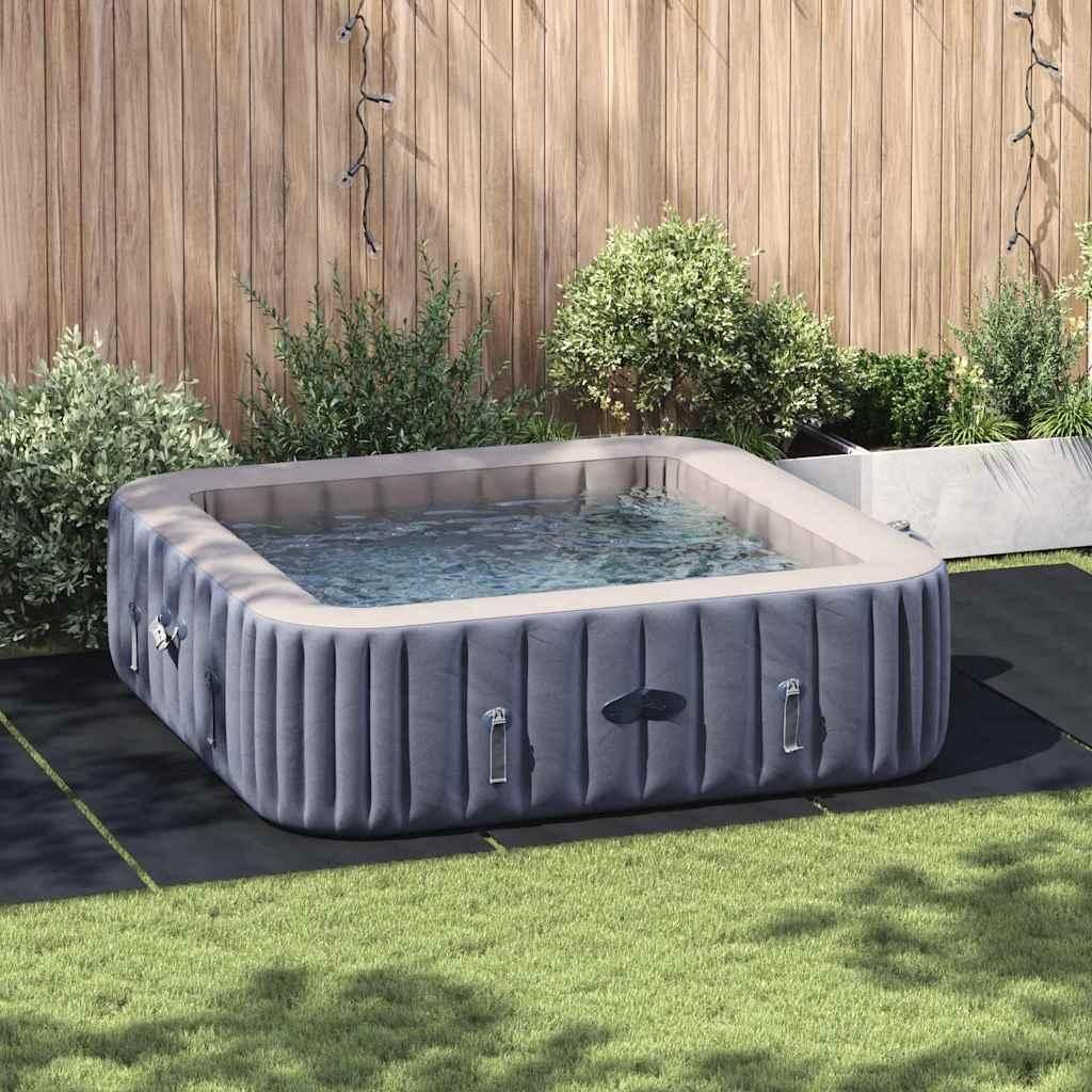 (Robust Möbel)Bodenfolie für Pools Schwarz 550x280x0,1cm Vliesstoff NEU453934 - Poolzubehör