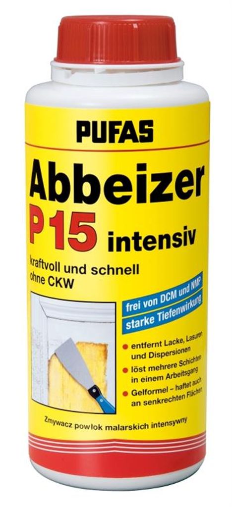 PUFAS Abbeizer P15 intensiv - 750ml Produktbild 