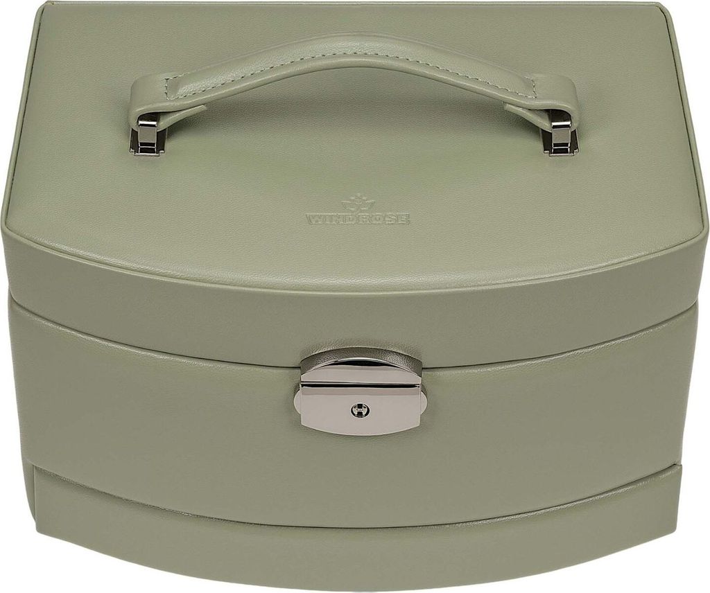 WINDROSE Schmuckschatulle Merino Moda Jewelry Box Salbei mint
