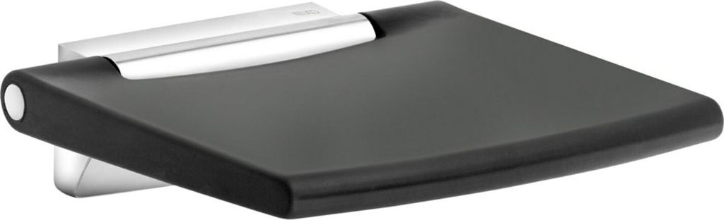 Keuco Plan Klappsitz Softsitz Aluminium lackiert/schwarzgrau - 14983170037