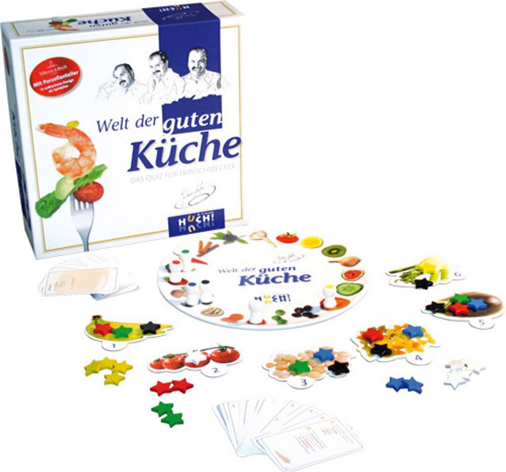 Huch Brettspiele Welt der guten Küche - Das Quiz für Produktbild 