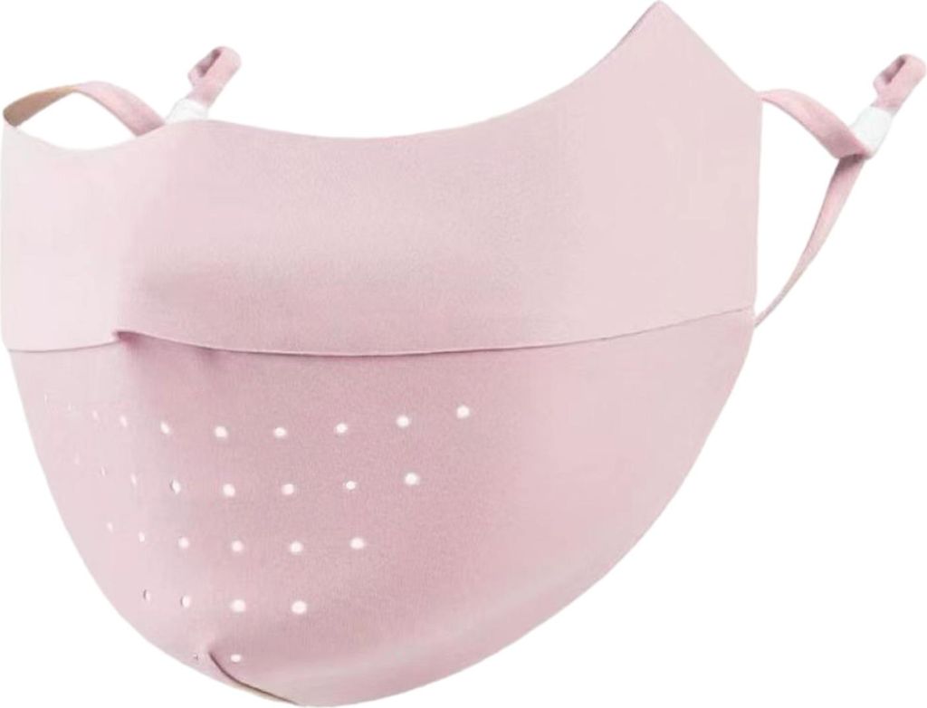 Gesichtsschutz, nahtlos, atmungsaktiv, mit Löchern, Sonnenschutz, 3D-Gesichtsschutz im schlanken Design, LSF 50, atmungsaktiver Gesichtsschutz aus...