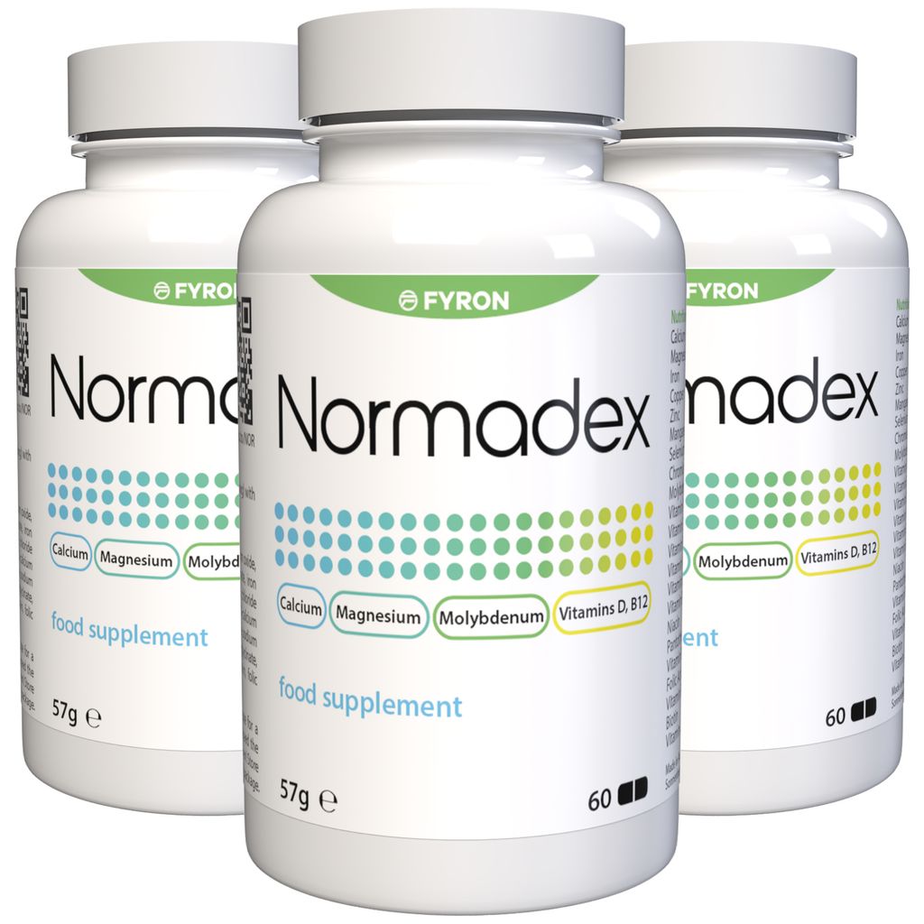 Normadex - 180 Kapseln (3x60 Kapseln), 3er Pack