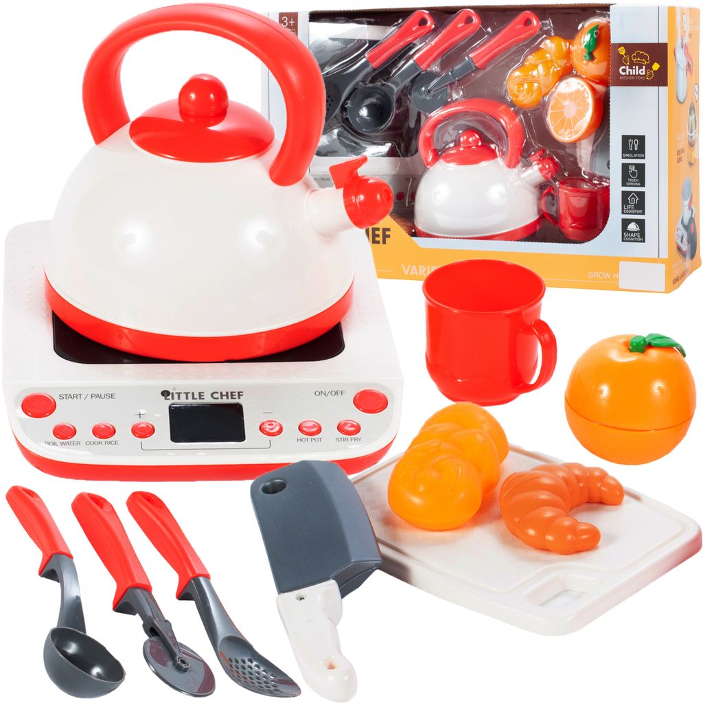 Mikrowelle Kinderküche Spielküche Spielzeug Küche Kocher Toy Set für Kinder 