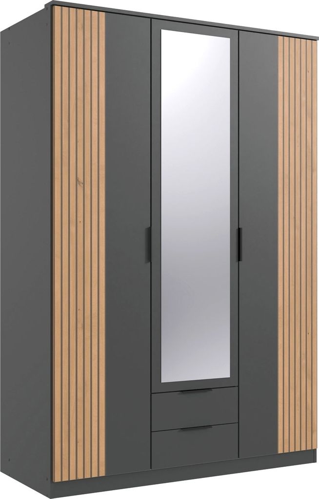 Kleiderschrank - 135 x 199 cm - 3 Türen - Artisan Eiche Produktbild 