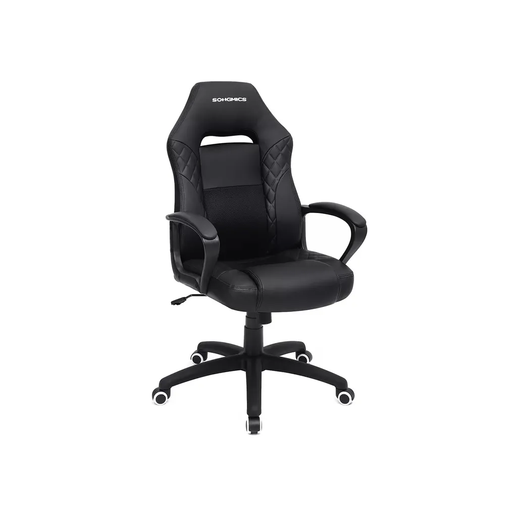 Chaise de bureau réglable Marcelino idéale pour télétravail et gaming