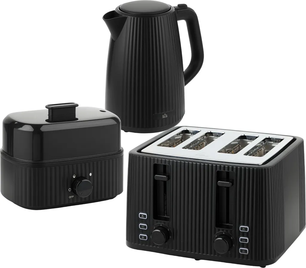 Gagnez du Temps le Matin avec ce Pack Bouilloire, Grille-Pain et Cuit-Œuf