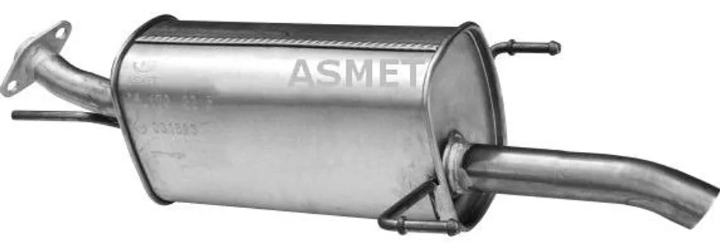 Silencieux arrière ASMET 5173 compatible Opel Zafira OE 5852100