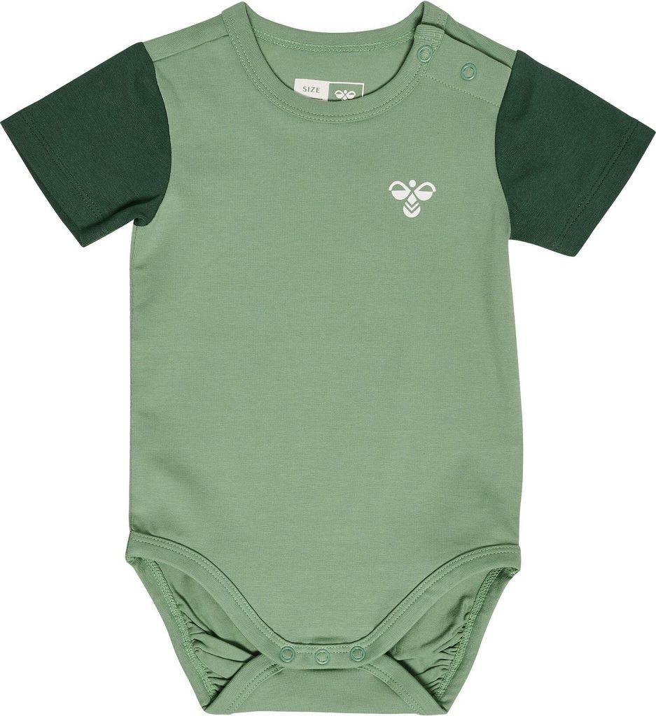 Hummel Hmlarnold body s/s - hedge green, Größe:98