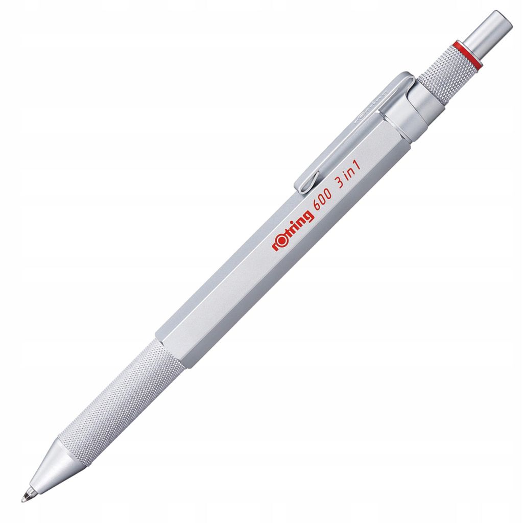 Rotring 2164109, Silber, Messing, Schwarz, Blau, Rot, Produktbild 