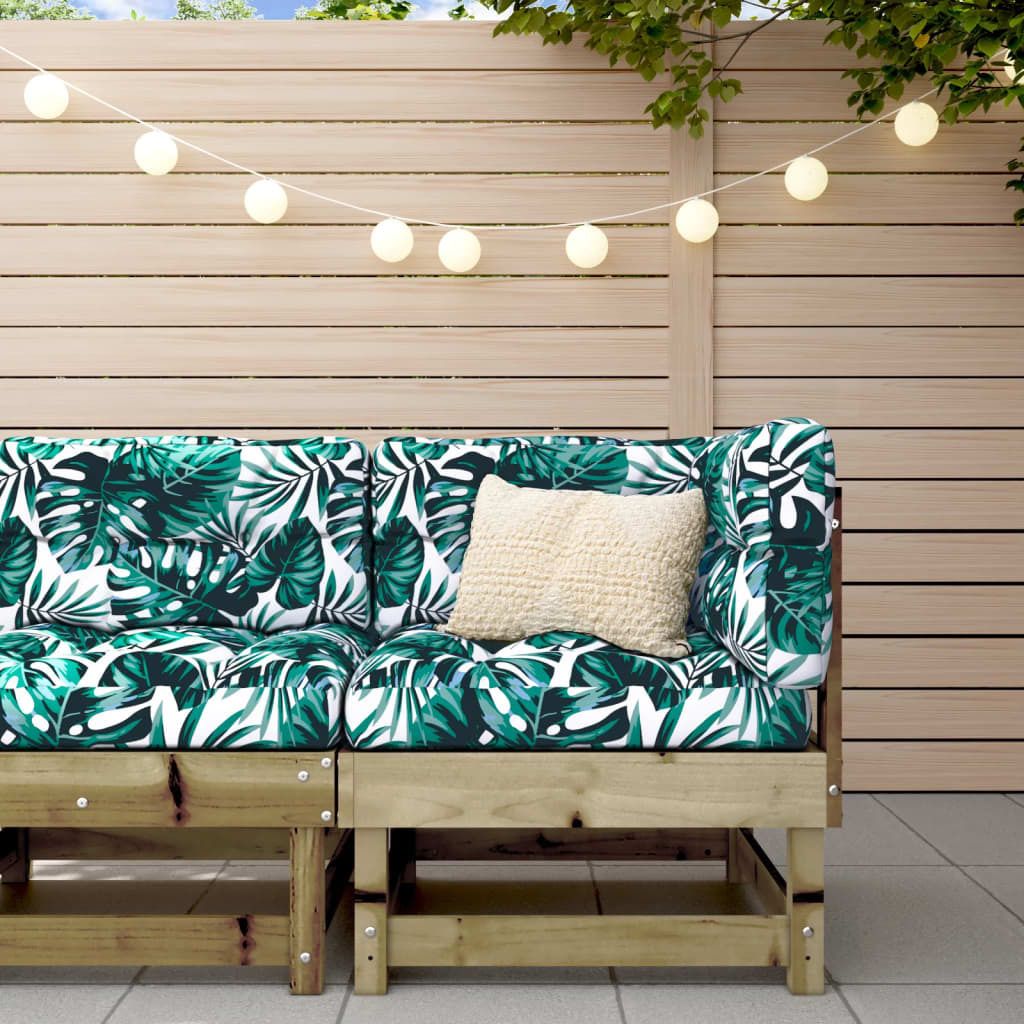 Design Möbel Garten-Ecksofa Imprägniertes Kiefernholz - 2024 Neu