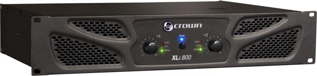 Ampli de Puissance Stéréo Crown XLi 800 pour Enceintes de Sonorisation