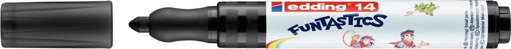 Edding Fasermaler Funtastics 14 3 mm schwarz