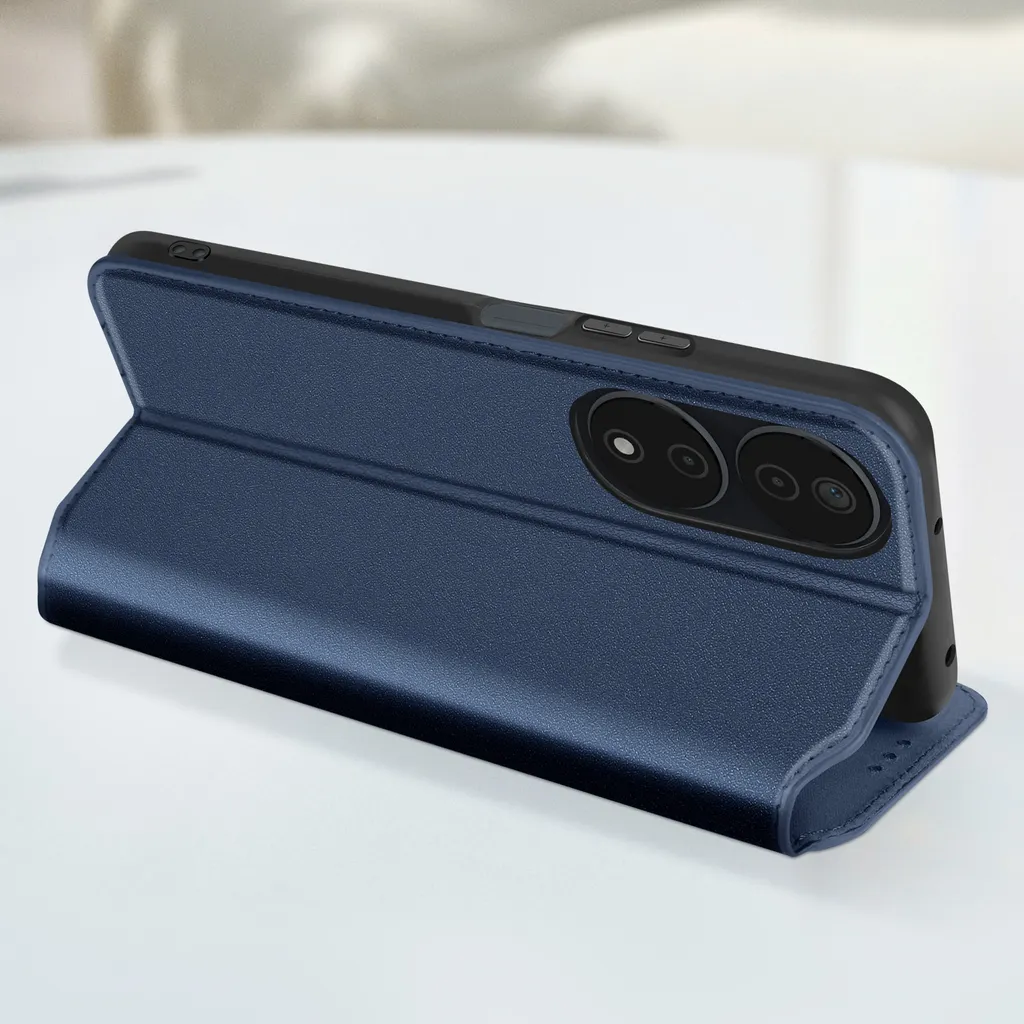 Cover Honor 90 Smart Avizar Blu Scuro - Custodia a Libro Economica - 3