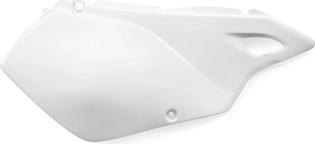 Fond de plaque de numéro Acerbis blanc pour carénage de moto