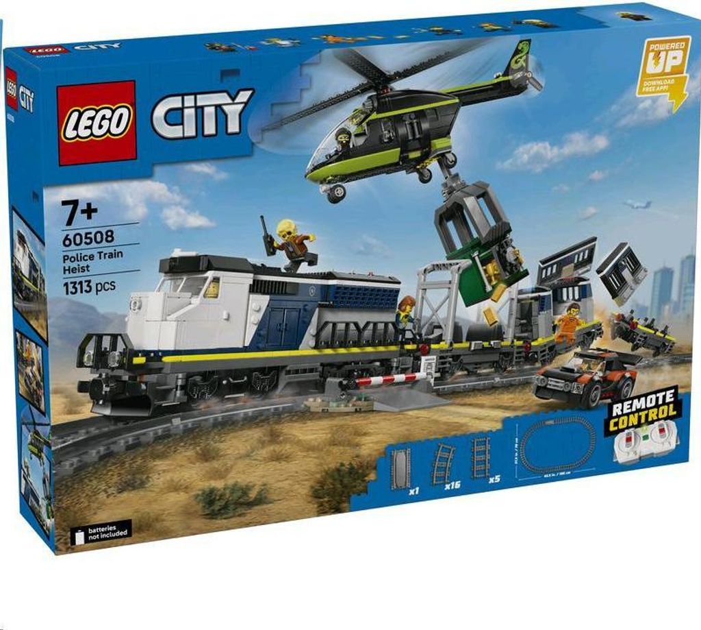 LEGO® City Útok na policejní vlak 60508 Obrázek produktu 