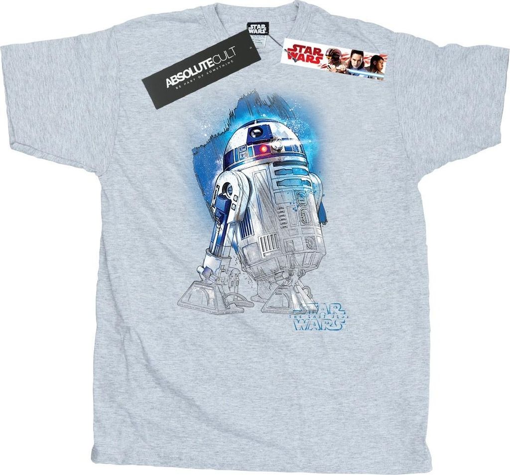 Star Wars: The Last Jedi - T-Shirt für Herren BI1110 (M) (Grau)