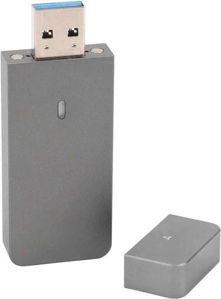 Boîtier SSD M.2 NVMe 10 Gbps avec Dissipation Thermique et Format de Poche