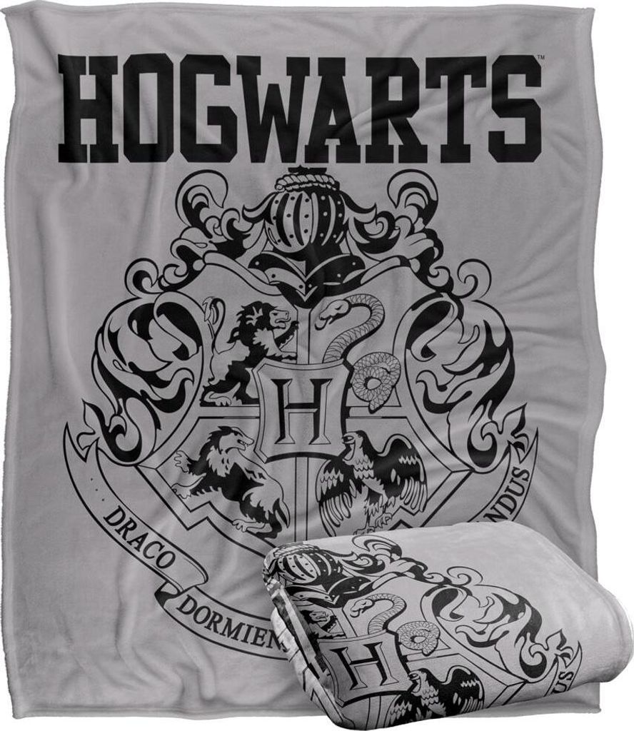 Harry Potter - Decke, Hogwarts Wappen TV18454 (Einheitsgröße) (Bunt)