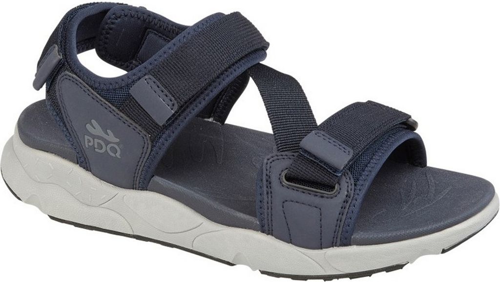 PDQ - Herren Sportsandalen, Gurtband DF2348 (43 EU) (Marineblau)