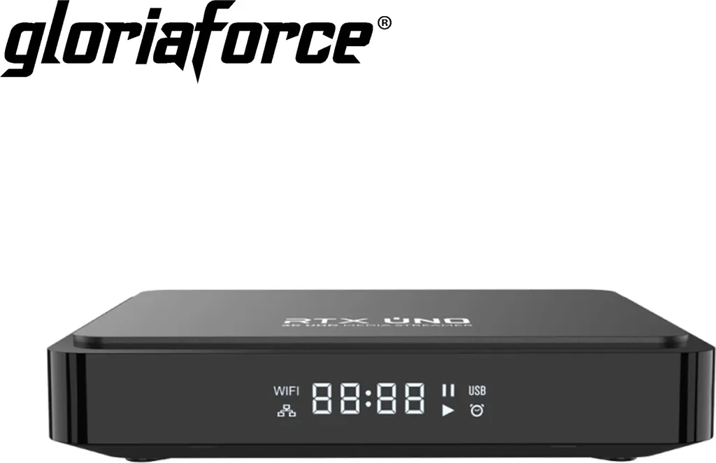 Box TV 4K GloriaForce RTX Uno pour Streaming Fluide Android 11 et Bluetooth - 27