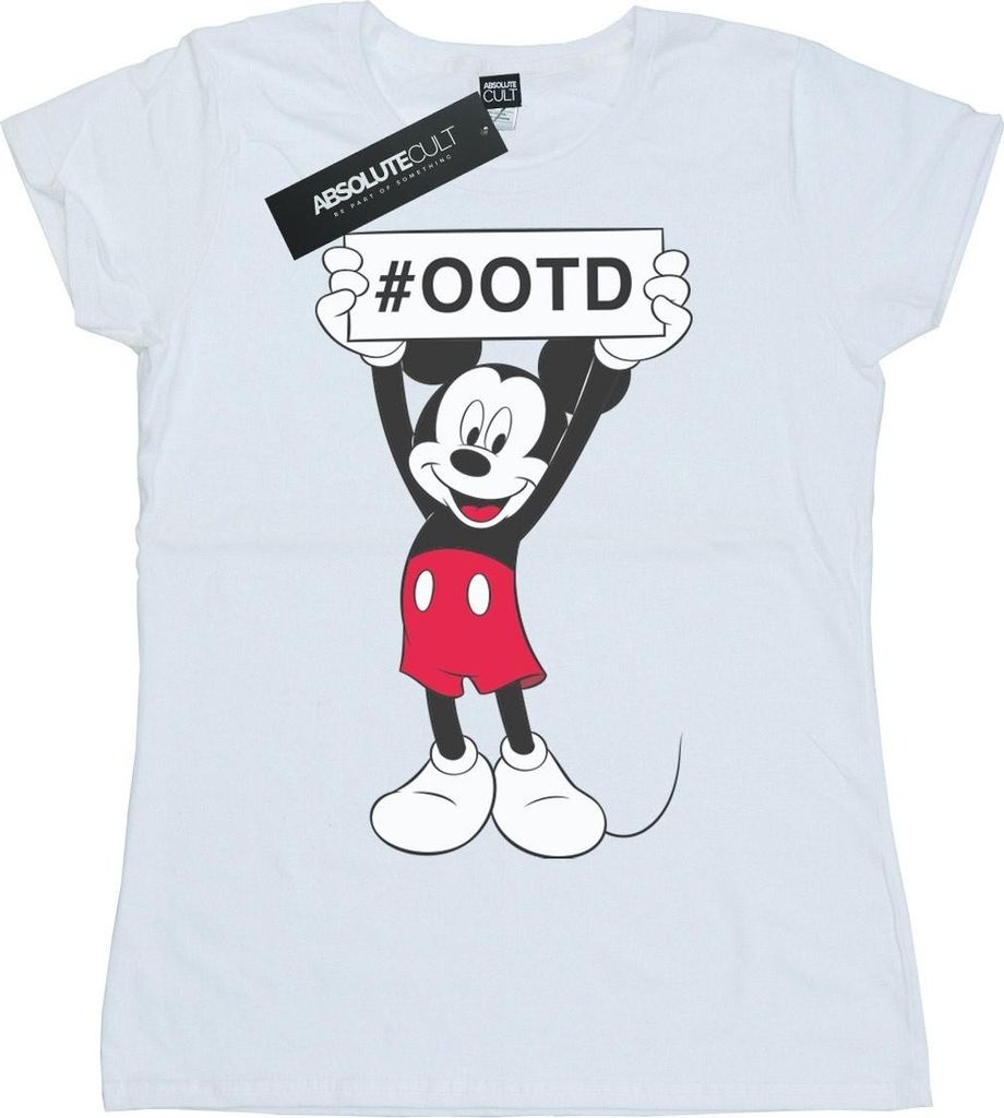Disney - "Outfit Of The Day" T-Shirt für Damen BI31421 (XXL) (Weiß)
