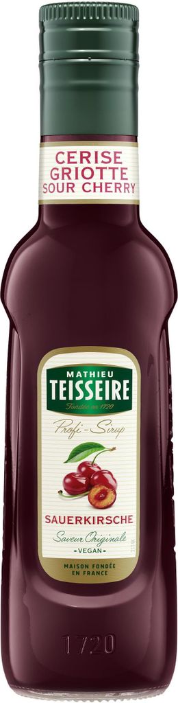 Mathieu Teisseire Getränke-Sirup Sauerkirsche 0,25L (1er Produktbild 